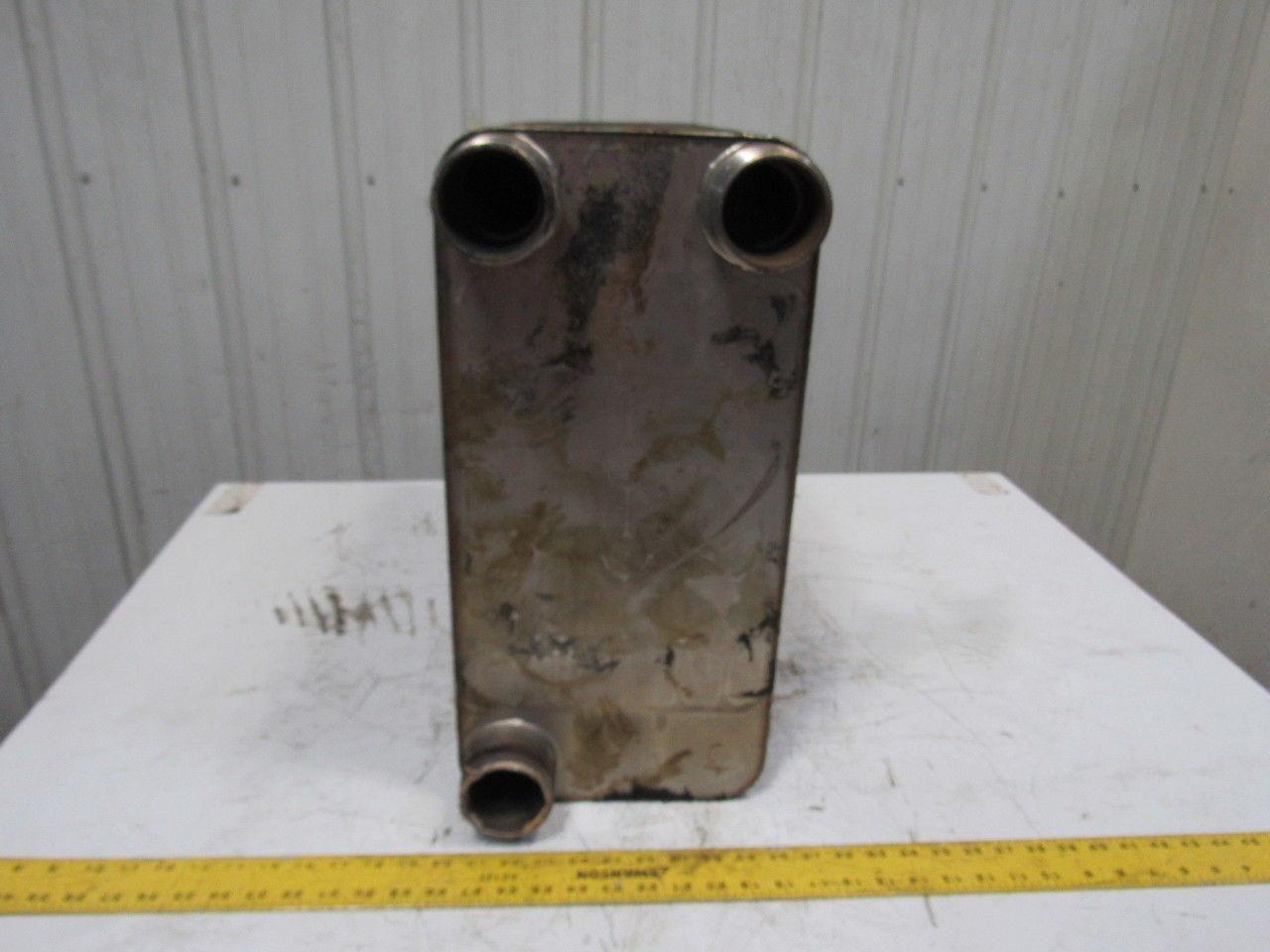 Flat Plate FP10x20L-2201Ad/AIRCEL Brazed Plate Heat Exchanger 2-1/2"NPT 450PSI