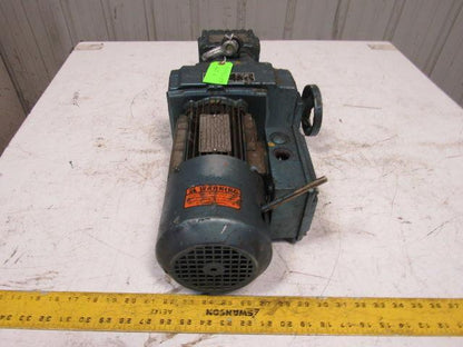 Sew R27D16DT80K4BMG05HR 19.35:1 Ratio 22-107RPM Out 230/460V Inline Gear Motor