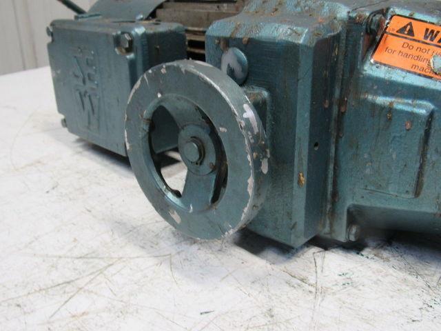 Sew R27D16DT80K4BMG05HR 19.35:1 Ratio 22-107RPM Out 230/460V Inline Gear Motor