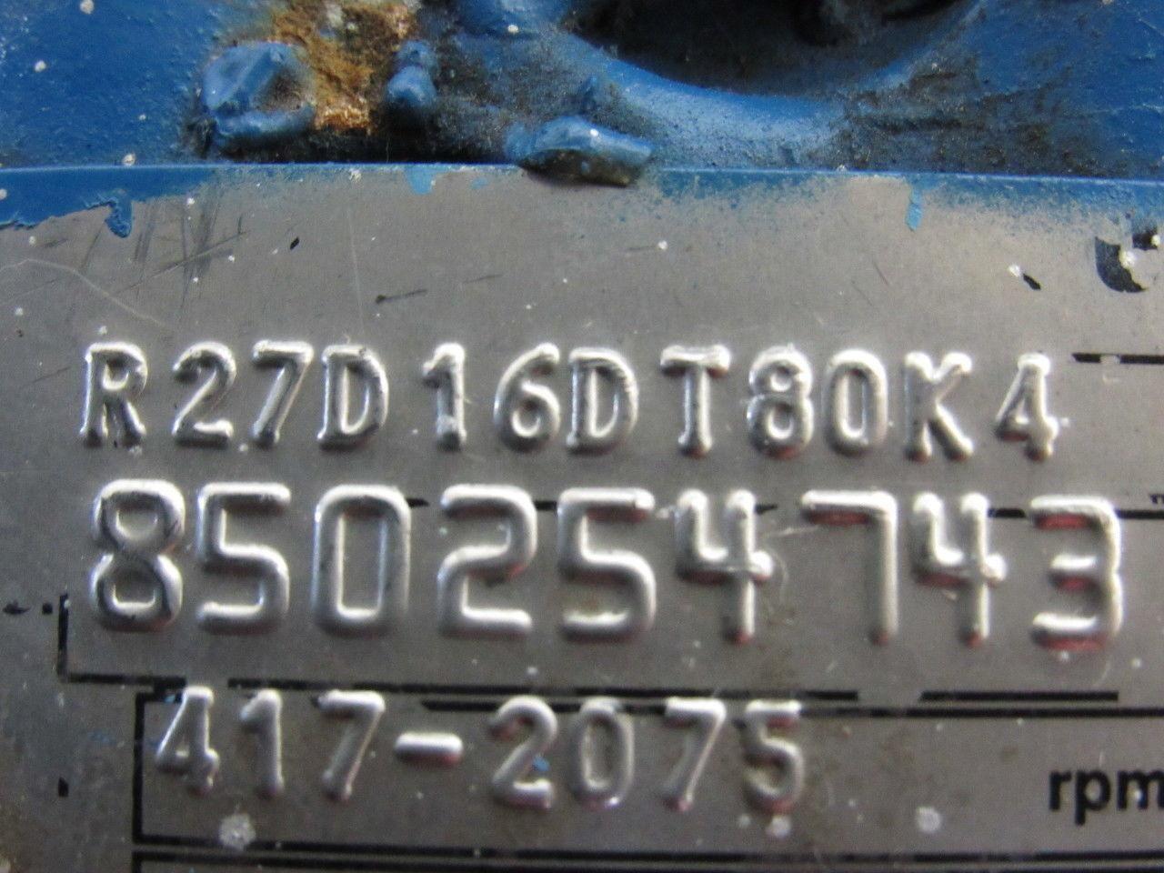 Sew R27D16DT80K4 19.35:1 Ratio 22-107RPM .75Hp 230YY/460Y Vari Speed Gear Motor