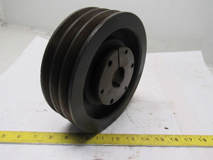 Maurey 3A7.0-B7.4SK 7-1/4" OD 3 Belt Pulley 1-3/8" Bore QD Bushed