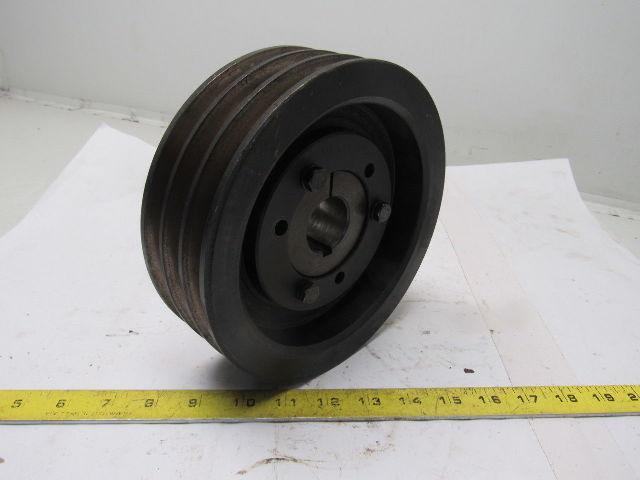 Maurey 3A7.0-B7.4SK 7-1/4" OD 3 Belt Pulley 1-3/8" Bore QD Bushed