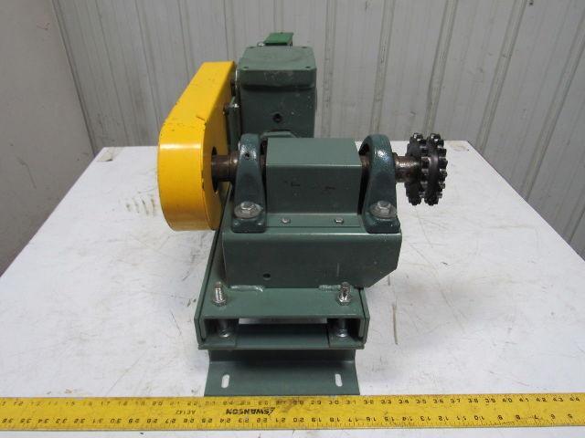 Hytrol 4A 30:1 Ratio 3/4Hp 58RPM 208-230/480V Left Hand Output Conveyor Drive