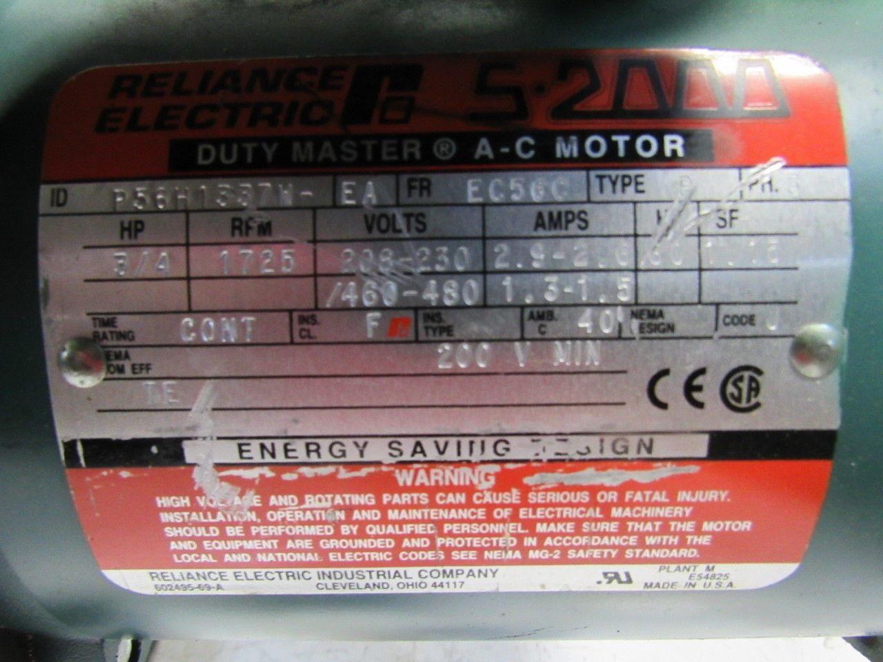 Hytrol 4A 30:1 Ratio 3/4Hp 58RPM 208-230/480V Left Hand Output Conveyor Drive