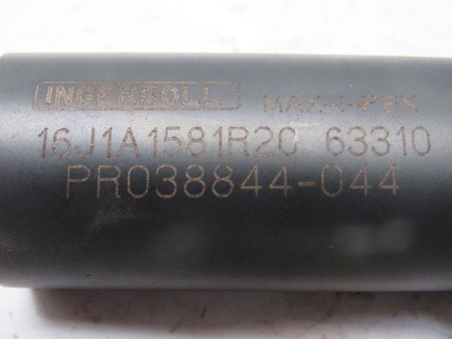 Ingersoll 16J1A1581R20 1-1/2" 2 Flute Indexing End Mill 1-1/4" Shank