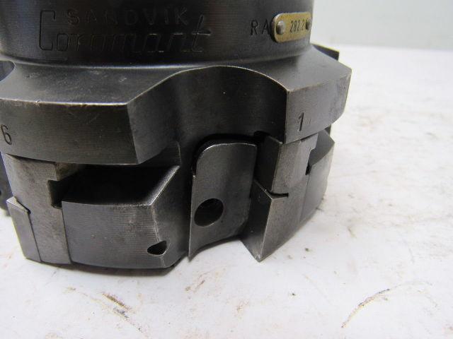 Sandvik Coromant RA282.2-100 3-15/16" 6 Flute Indexing Modulmill Face Mill