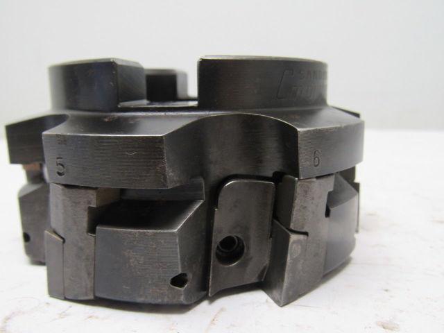 Sandvik Coromant RA282.2-100 3-15/16" 6 Flute Indexing Modulmill Face Mill