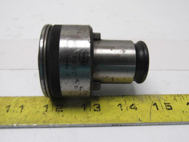 Bilz WES 2 BK 1/2" 1/2" Tap Adaptor Quick Change Thru Coolant