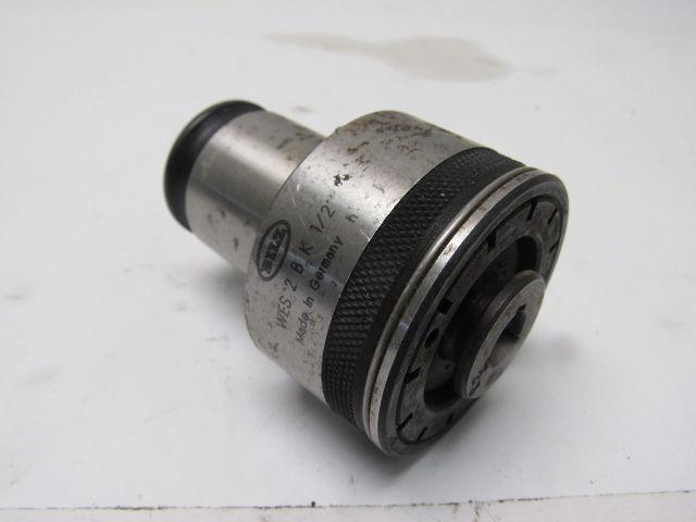 Bilz WES 2 BK 1/2" 1/2" Tap Adaptor Quick Change Thru Coolant