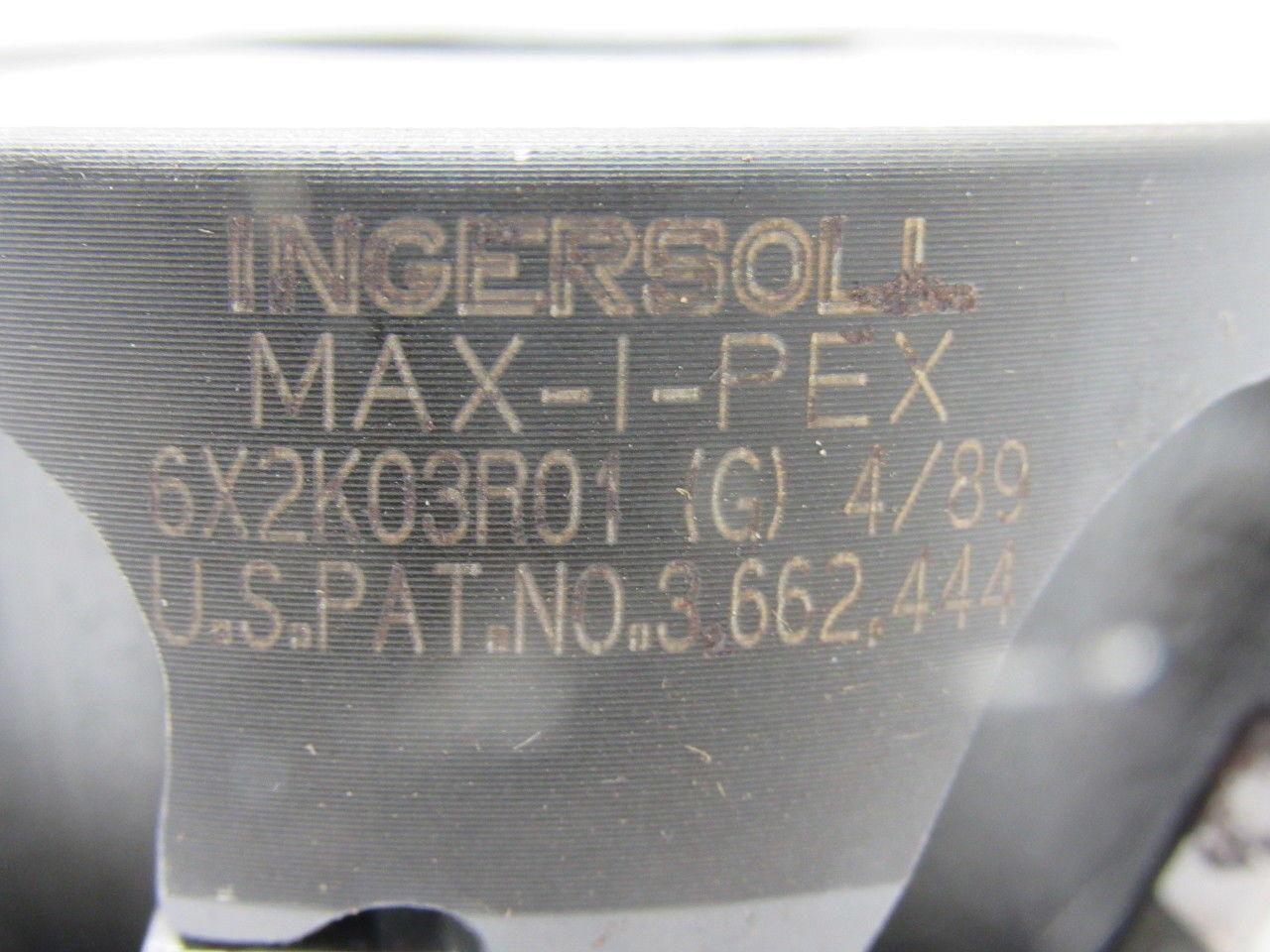 Ingersoll 6X2K03R01 3" 6 Flute Indexing End Mill 1-1/4" Arbor