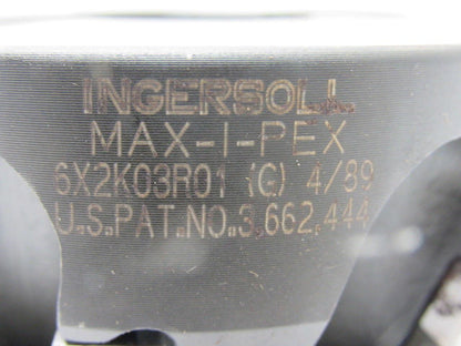 Ingersoll 6X2K03R01 3" 6 Flute Indexing End Mill 1-1/4" Arbor