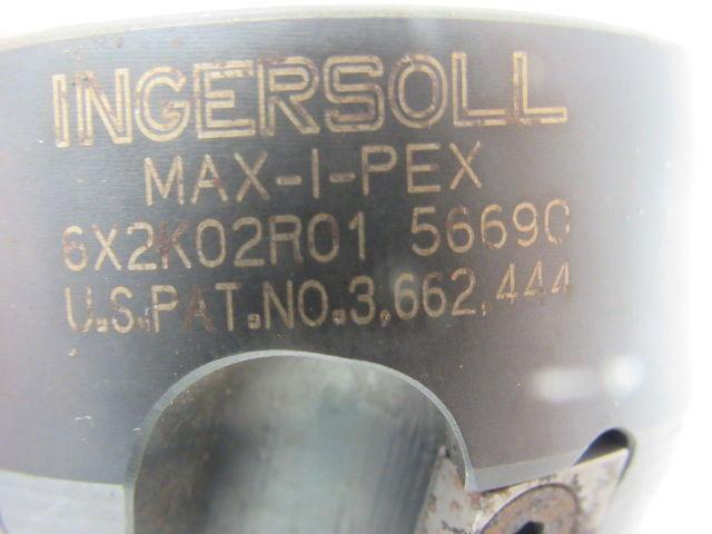 Ingersoll 6X2K02R01 Max-I-Pex 2" 5 Flute Indexing End Mill 3/4" Arbor