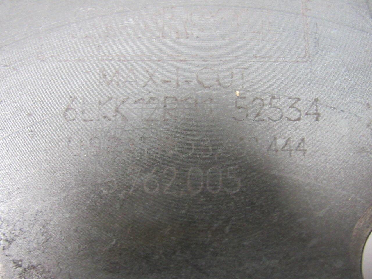Ingersoll 6LKK12R01 Max-I-Cut 12" Indexing Face Mill 12 Insert 2-1/2" Arbor