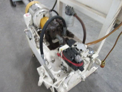 3Hp 208-230/460V Hydraulic Power Station Unit 20 Gal 3600 Psi Parker  V62R1EC00