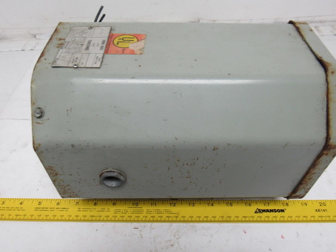 Federal Pacific Priamry240/480V Secondary 120/240V 3.0kVa 60Hz 1Ph Transform