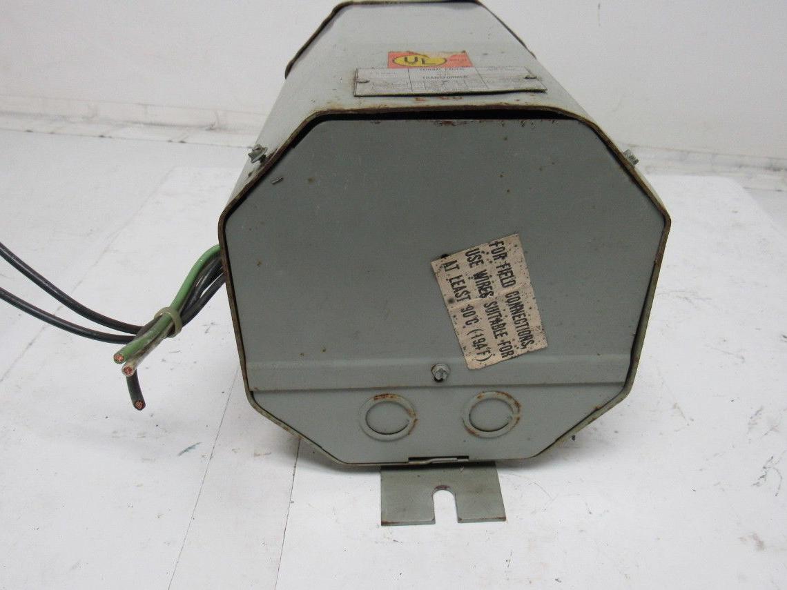 Federal Pacific Priamry240/480V Secondary 120/240V 3.0kVa 60Hz 1Ph Transform