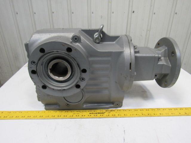 Sew KAZ87AM213/215 24.92 Ratio 1400RPM 56RPM 2-3/8" Output Thru Shaft Gearbox