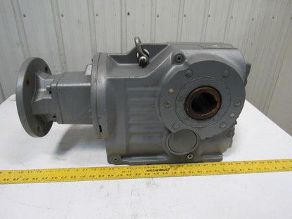 Sew KAZ87AM213/215 24.92 Ratio 1400RPM 56RPM 2-3/8" Output Thru Shaft Gearbox