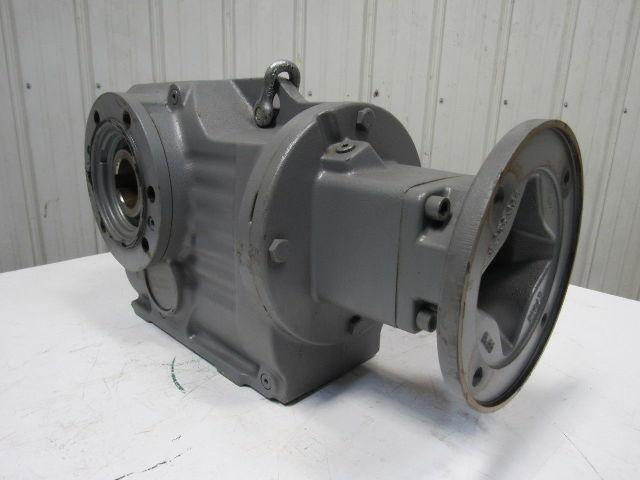 Sew KAZ87AM213/215 24.92 Ratio 1400RPM 56RPM 2-3/8" Output Thru Shaft Gearbox
