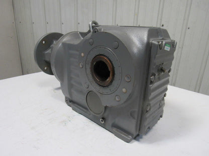 Sew KAZ87AM213/215 24.92 Ratio 1400RPM 56RPM 2-3/8" Output Thru Shaft Gearbox