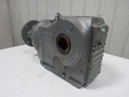 Sew KAZ87AM213/215 24.92 Ratio 1400RPM 56RPM 2-3/8" Output Thru Shaft Gearbox