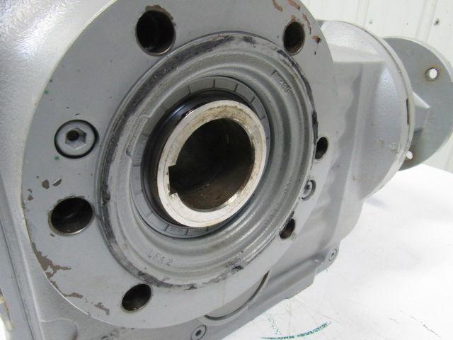 Sew KAZ87AM213/215 24.92 Ratio 1400RPM 56RPM 2-3/8" Output Thru Shaft Gearbox