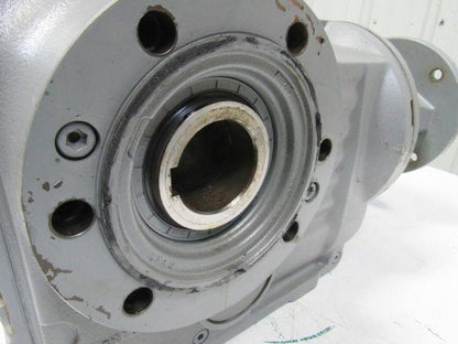 Sew KAZ87AM213/215 24.92 Ratio 1400RPM 56RPM 2-3/8" Output Thru Shaft Gearbox