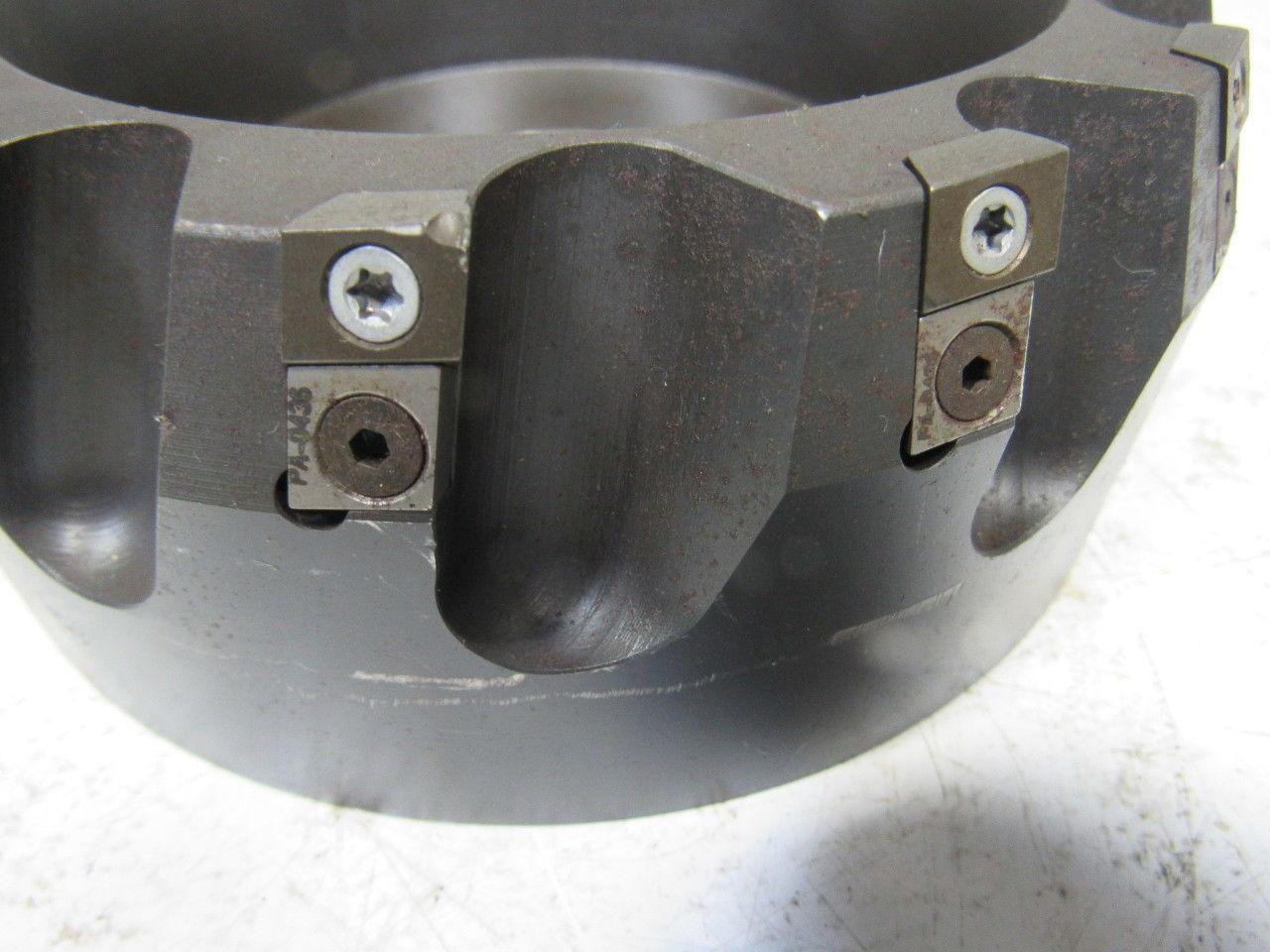 Ingersoll 6X2K06R01 Max-I-Plex 6" Indexing Face Mill 20° 14 Edge 1-1/2" Arbor