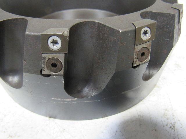 Ingersoll 6X2K06R01 Max-I-Plex 6" Indexing Face Mill 20° 14 Edge 1-1/2" Arbor