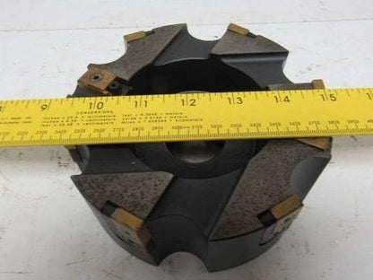 6" Indexing Face End Mill 6 End 2 Face Insert 1-1/2" Arbor