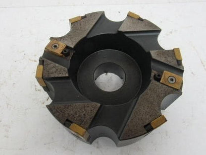 6" Indexing Face End Mill 6 End 2 Face Insert 1-1/2" Arbor
