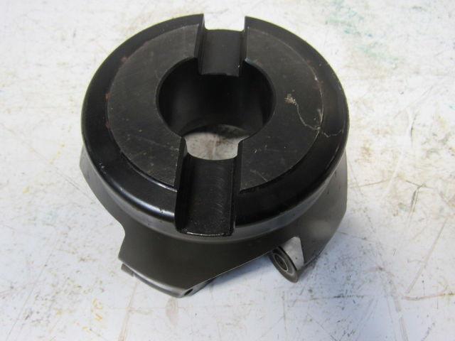 Carboloy R220.29-04.00-10 4-1/2" 5 Flute Indexing Button Face Mill 1-1/2" Arbor