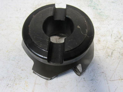 Carboloy R220.29-04.00-10 4-1/2" 5 Flute Indexing Button Face Mill 1-1/2" Arbor