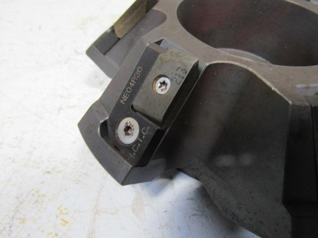 Ingersoll 6D2G04R02 Max-I-Shear 4" Face Mill Cutter 45° Indexing Insert
