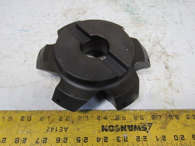 Ingersoll 6D2G04R02 Max-I-Shear 4" Face Mill Cutter 45° Indexing Insert