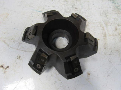 Ingersoll 6D2G04R02 Max-I-Shear 4" Face Mill Cutter 45° Indexing Insert