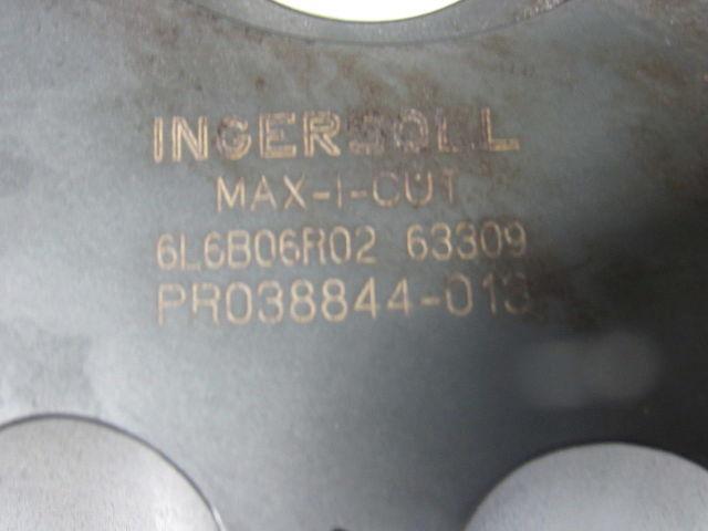 Ingersoll 6L6B06R02 Max-I-Cut 6" Indexing 12 Flute Face Mill 1-1/2" Arbor
