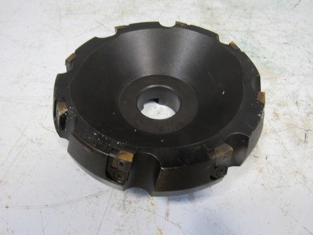 Lumco DMG32-D1 6-1/4" 8 Flute Indexing Face Mill 20° 1-1/2" Arbor
