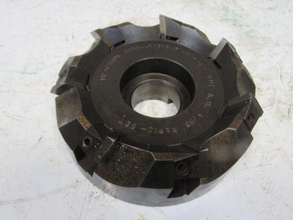 VR/Wesson FHR6-4505RS-7 5" Indexing 45° 7 Flute Face Mill 1-1/2" Arbor
