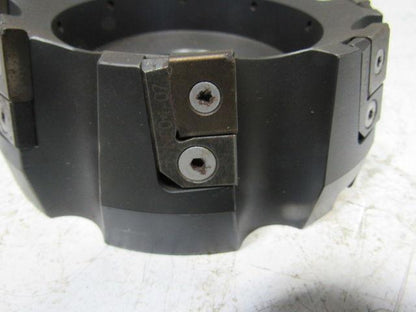 Ingersoll 6M2K06R01 PR038844-015 6" Indexing 15° 8 Flute Face Mill 1-1/2" Arbor