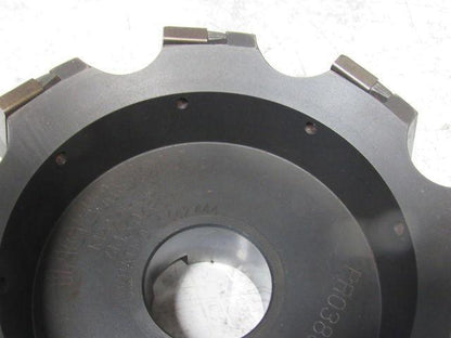 Ingersoll 6M2K06R01 PR038844-015 6" Indexing 15° 8 Flute Face Mill 1-1/2" Arbor