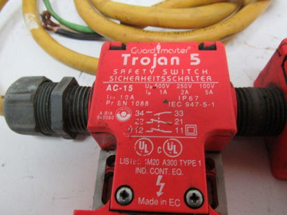Guardmaster Trojan 5 Safety Gate Door Guard Interlock Switch 500V Max