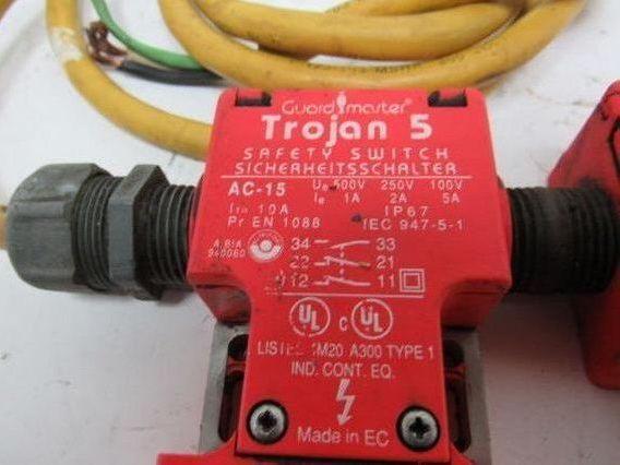 Guardmaster Trojan 5 Safety Gate Door Guard Interlock Switch 500V Max