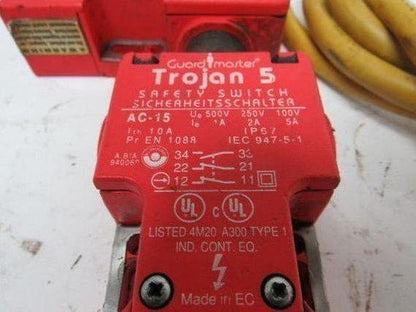 Guardmaster Trojan 5 Safety Gate Door Guard Interlock Switch 500V Max