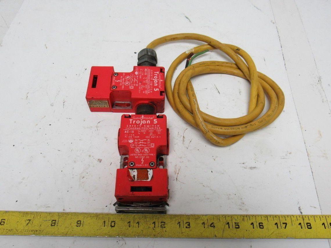Guardmaster Trojan 5 Safety Gate Door Guard Interlock Switch 500V Max
