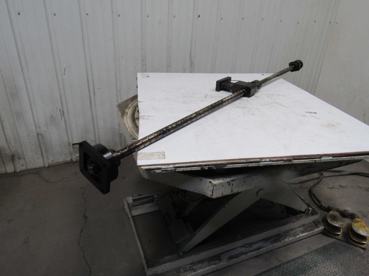 Hankwang FC3015 Ball Screw Nut Assembly From a Working Laser