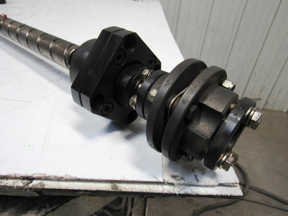 Hankwang FC3015 Ball Screw Nut Assembly From a Working Laser