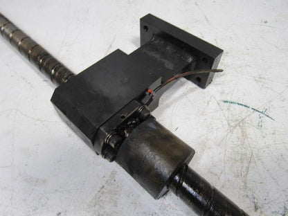 Hankwang FC3015 Ball Screw Nut Assembly From a Working Laser