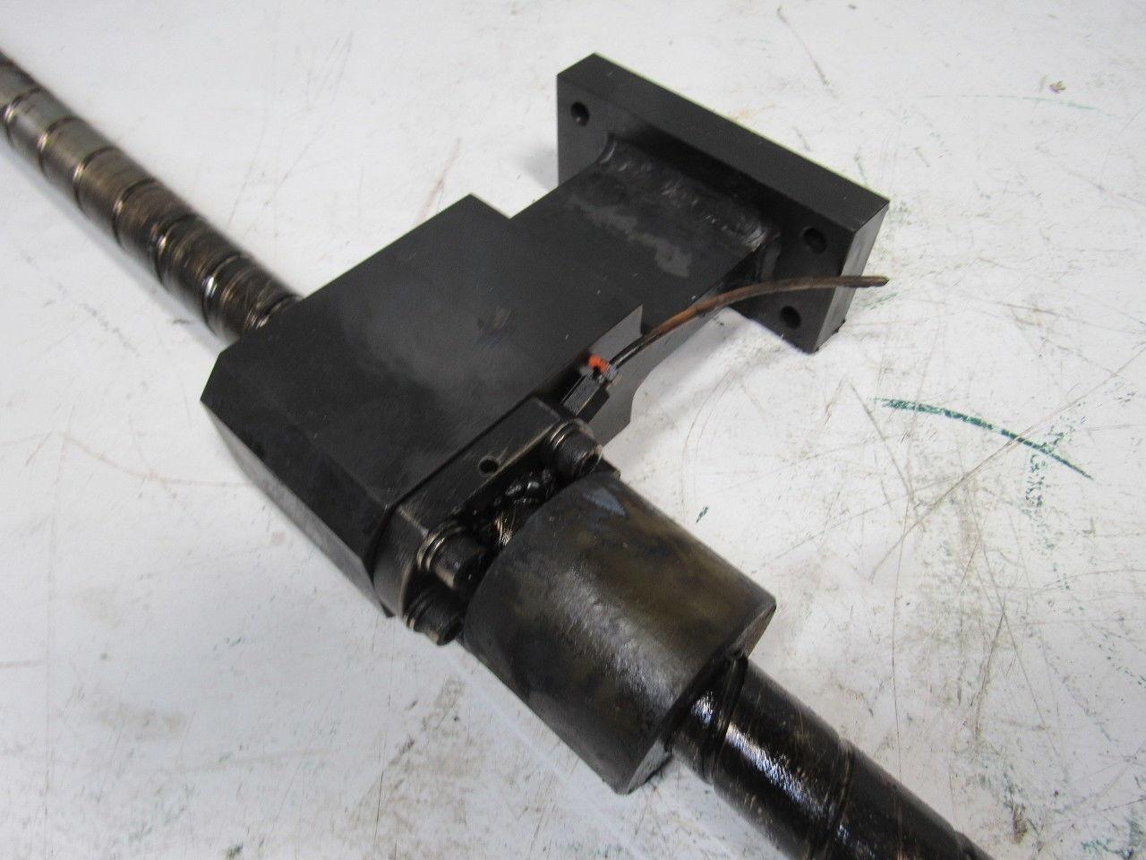 Hankwang FC3015 Ball Screw Nut Assembly From a Working Laser