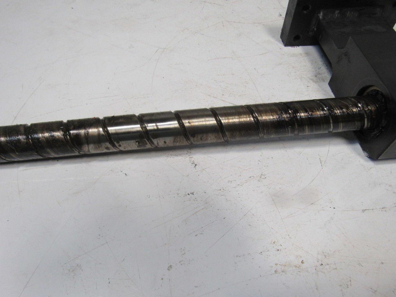 Hankwang FC3015 Ball Screw Nut Assembly From a Working Laser